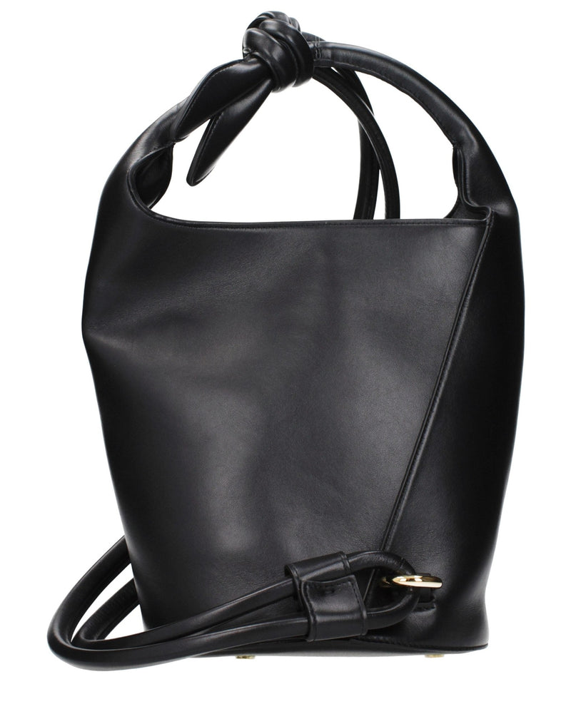Jacquemus Black Leather Crossbody Bag Glam Steals