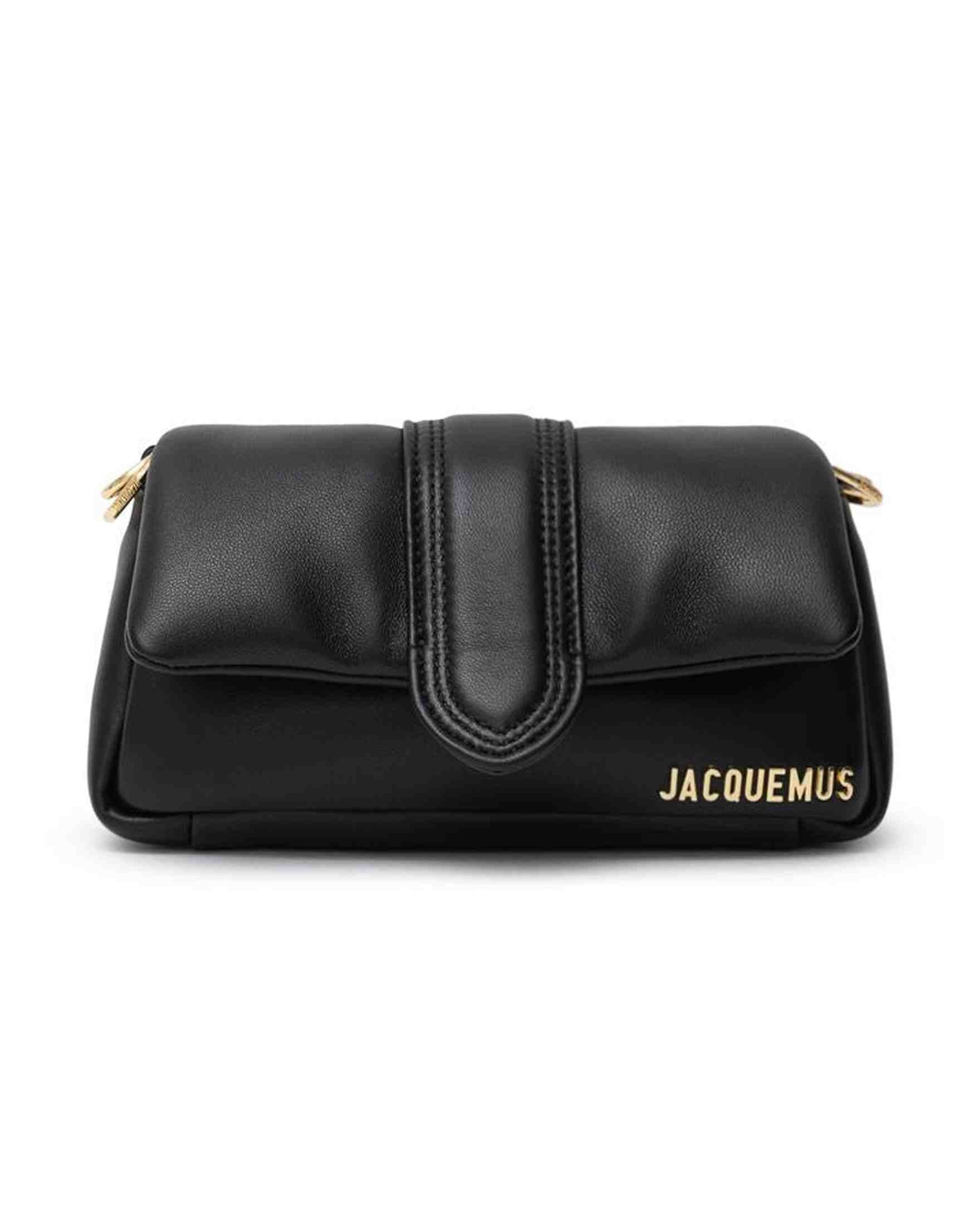 Jacquemus Black Leather Handbag Glam Steals
