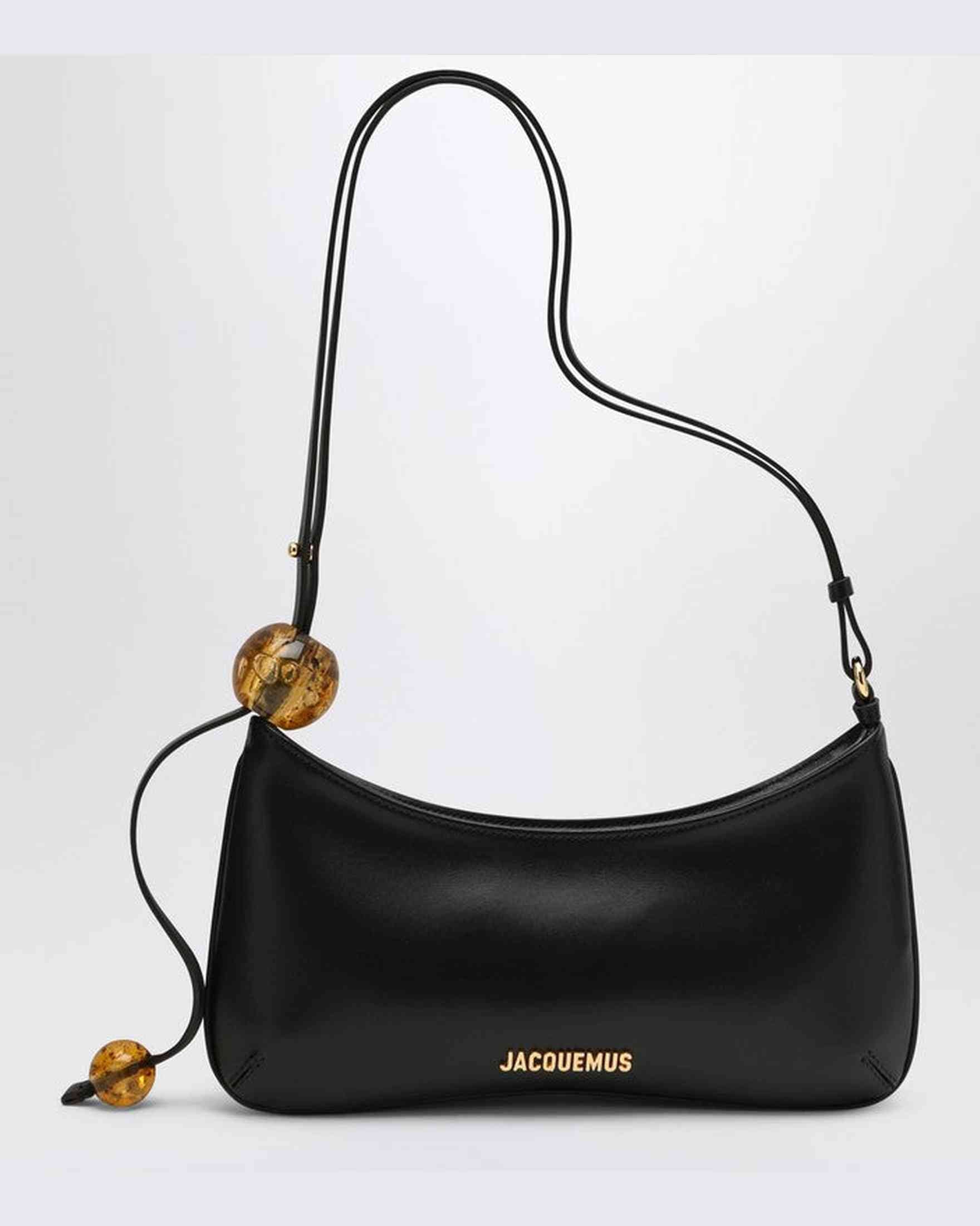 Jacquemus Black Leather Le Bisou Bag Glam Steals