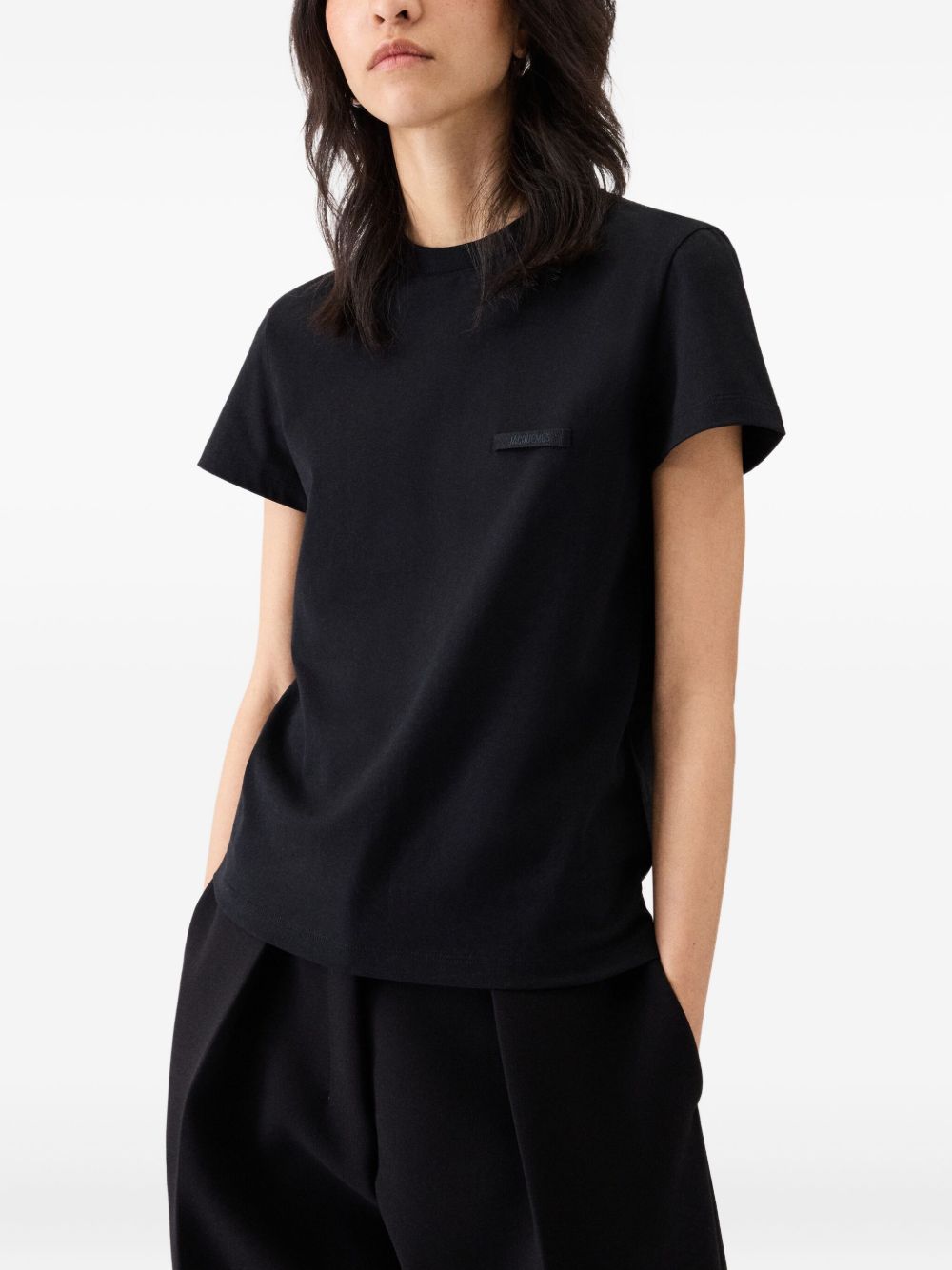 Jacquemus Black Polo T-shirt Glam Steals