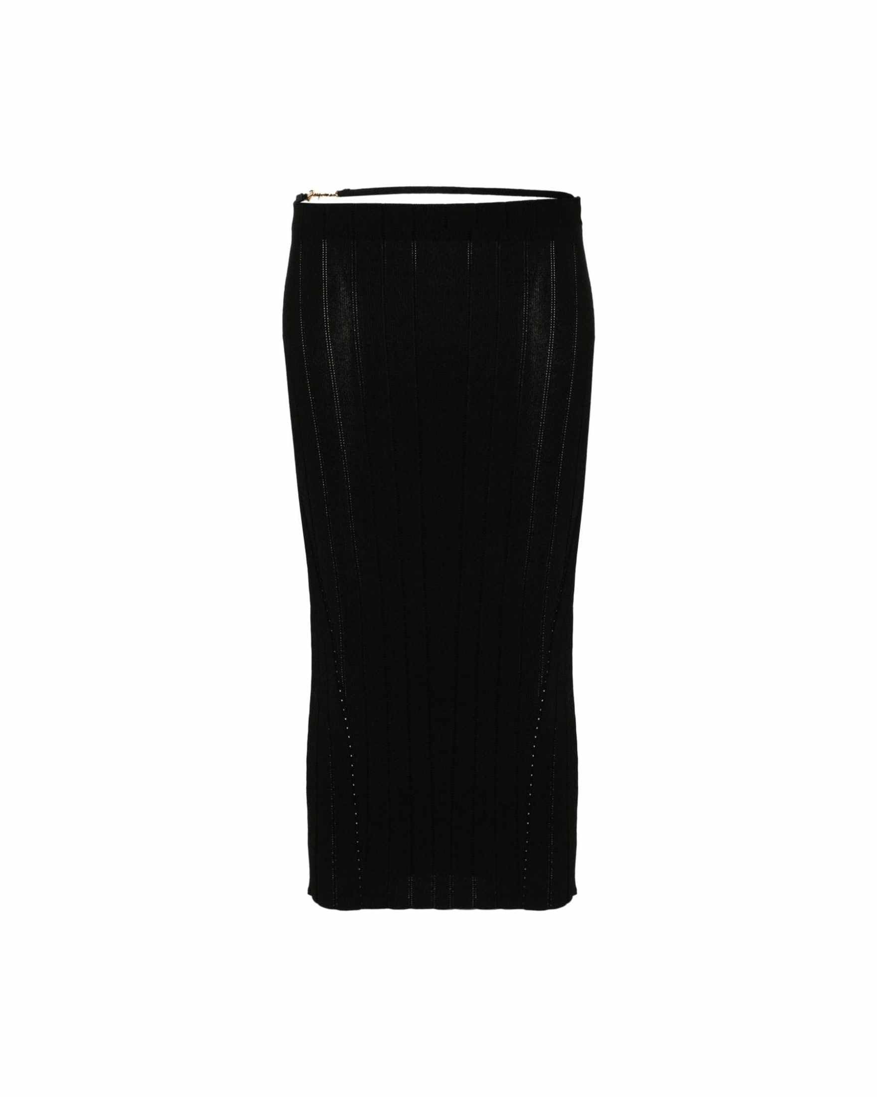 Jacquemus Black Skirt Glam Steals