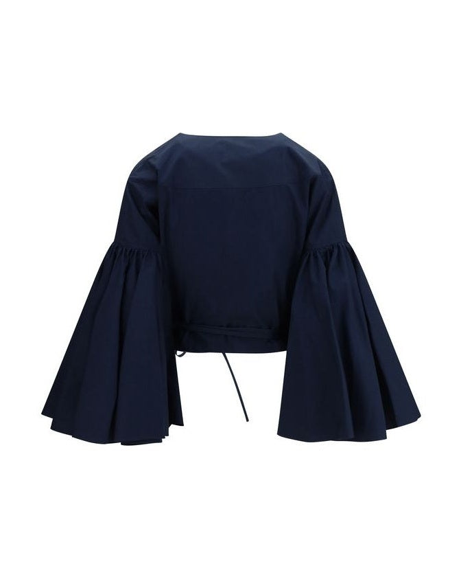 Jacquemus Blue Cotton Shirt Glam Steals