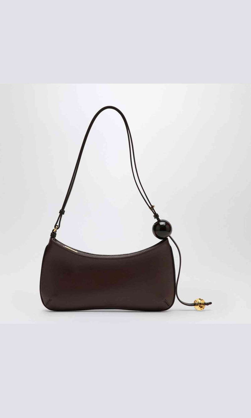 Jacquemus Brown Leather Le Bisou Bag Glam Steals