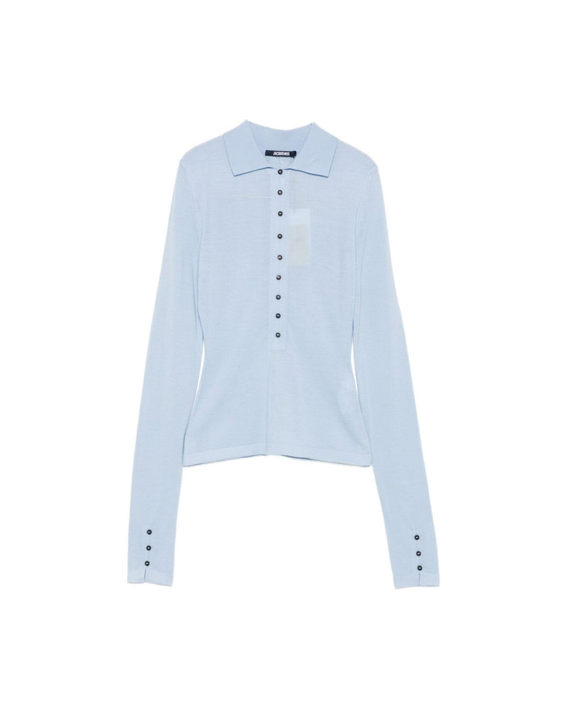 Jacquemus Clear Blue T-shirt and Polo Glam Steals