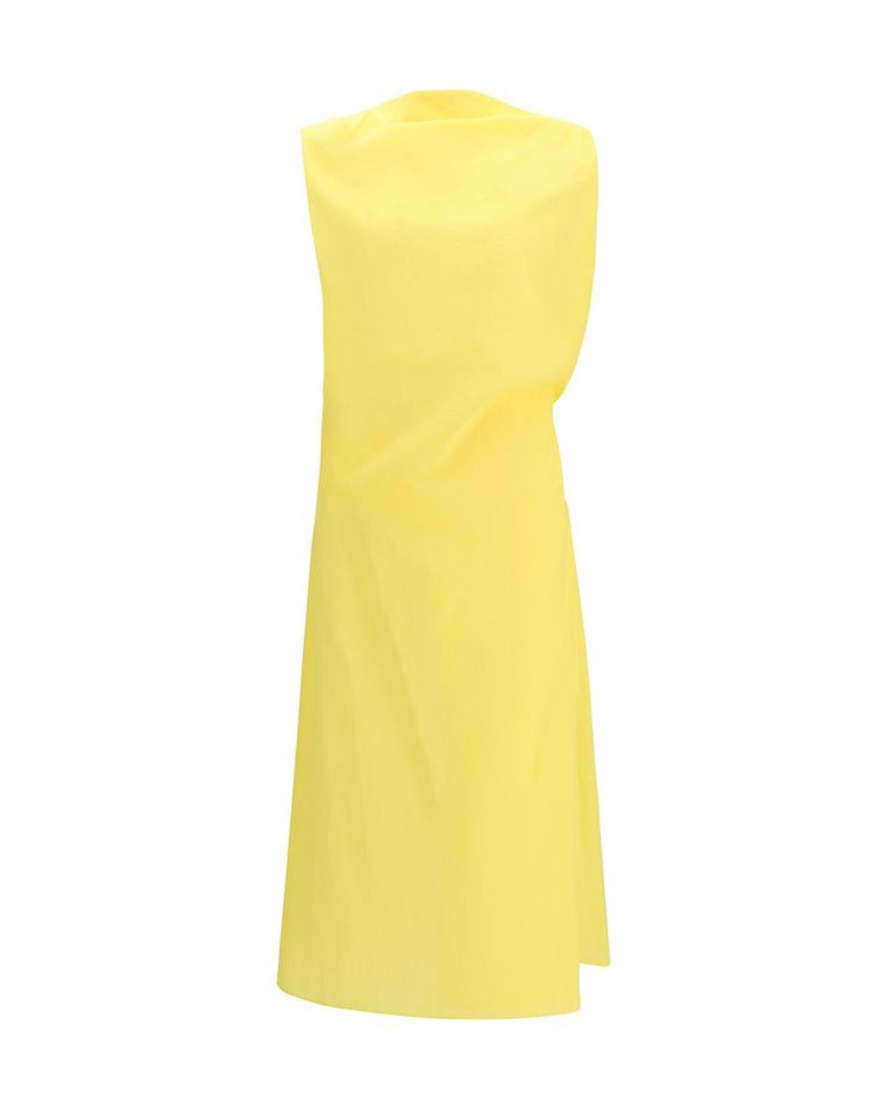 Jacquemus Cotton Bicolor Casual Dress