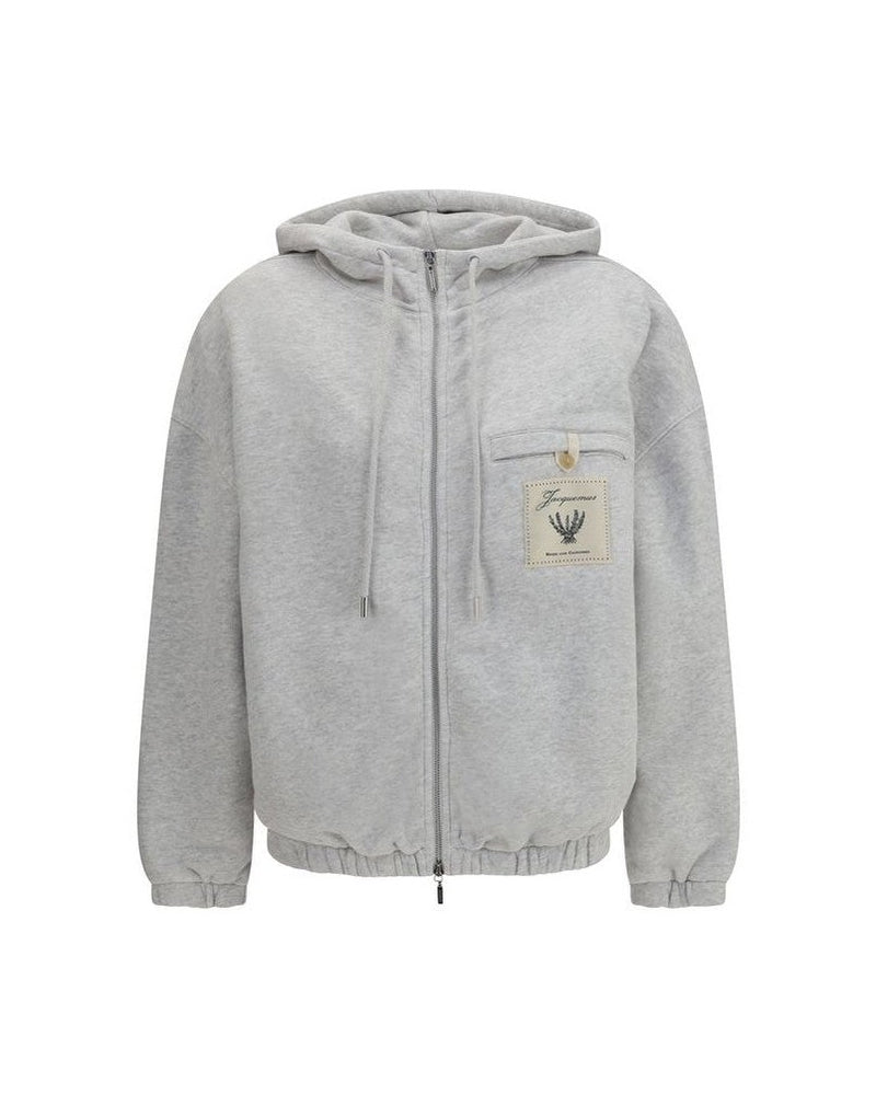 Jacquemus Gray Cotton Sweatshirt Glam Steals