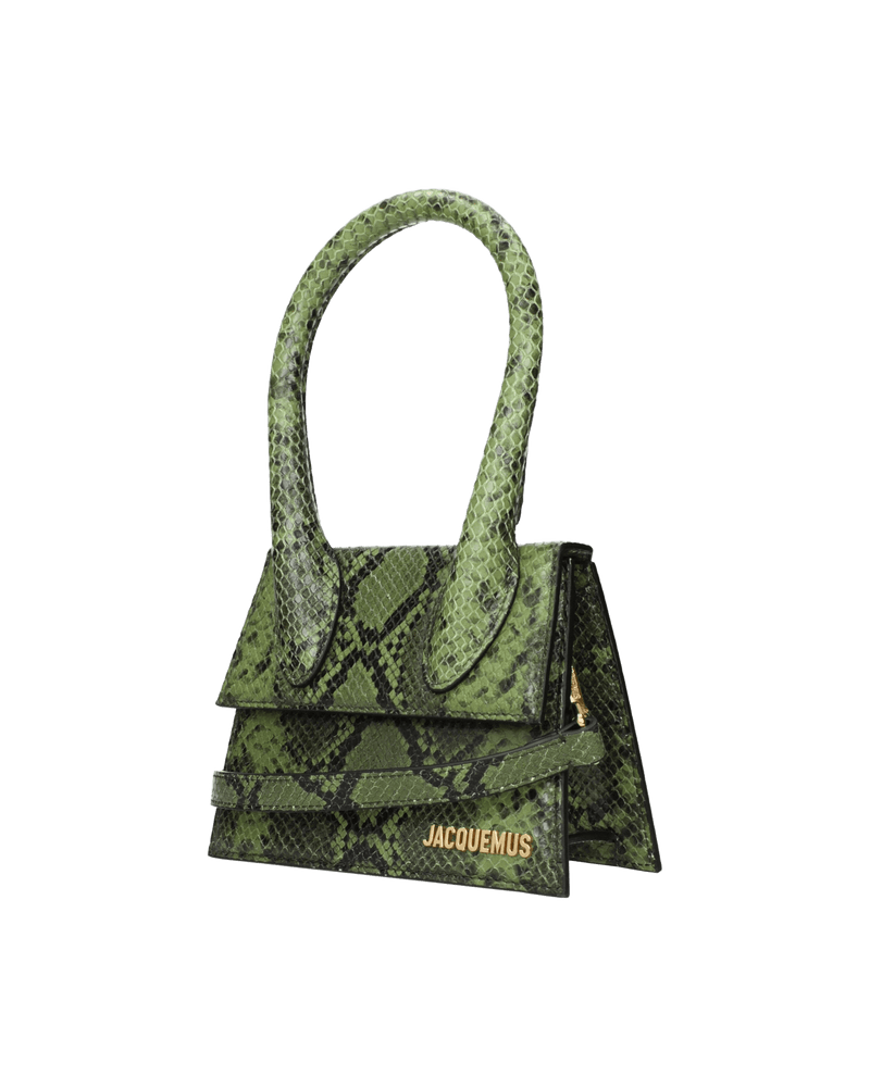 Jacquemus Green Leather Handbag Glam Steals