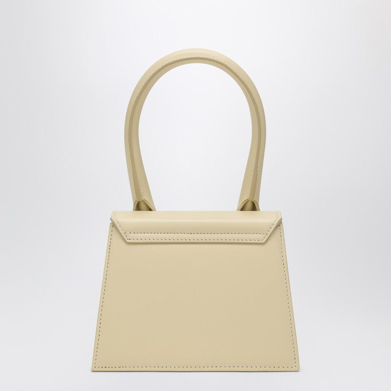 Jacquemus Ivory Leather Le Chiquito Moyen Bag Glam Steals