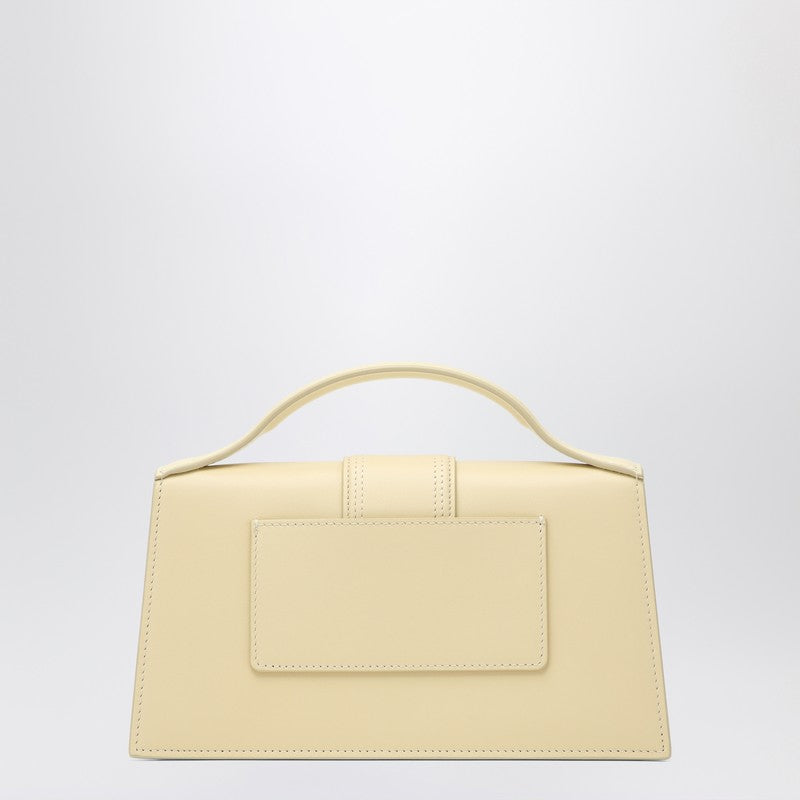 Jacquemus Ivory Leather Le Grand Bambino Bag Glam Steals