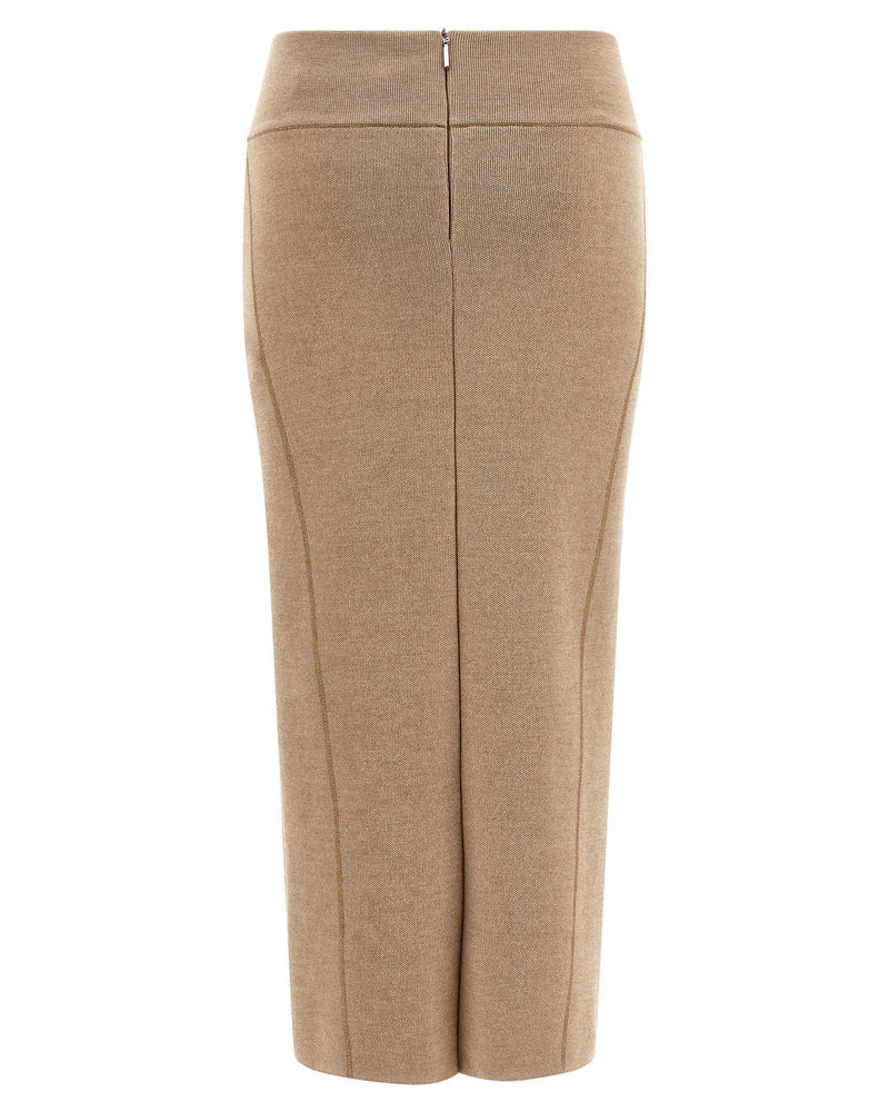 Jacquemus La Jupe Maille Doppio Skirt Glam Steals