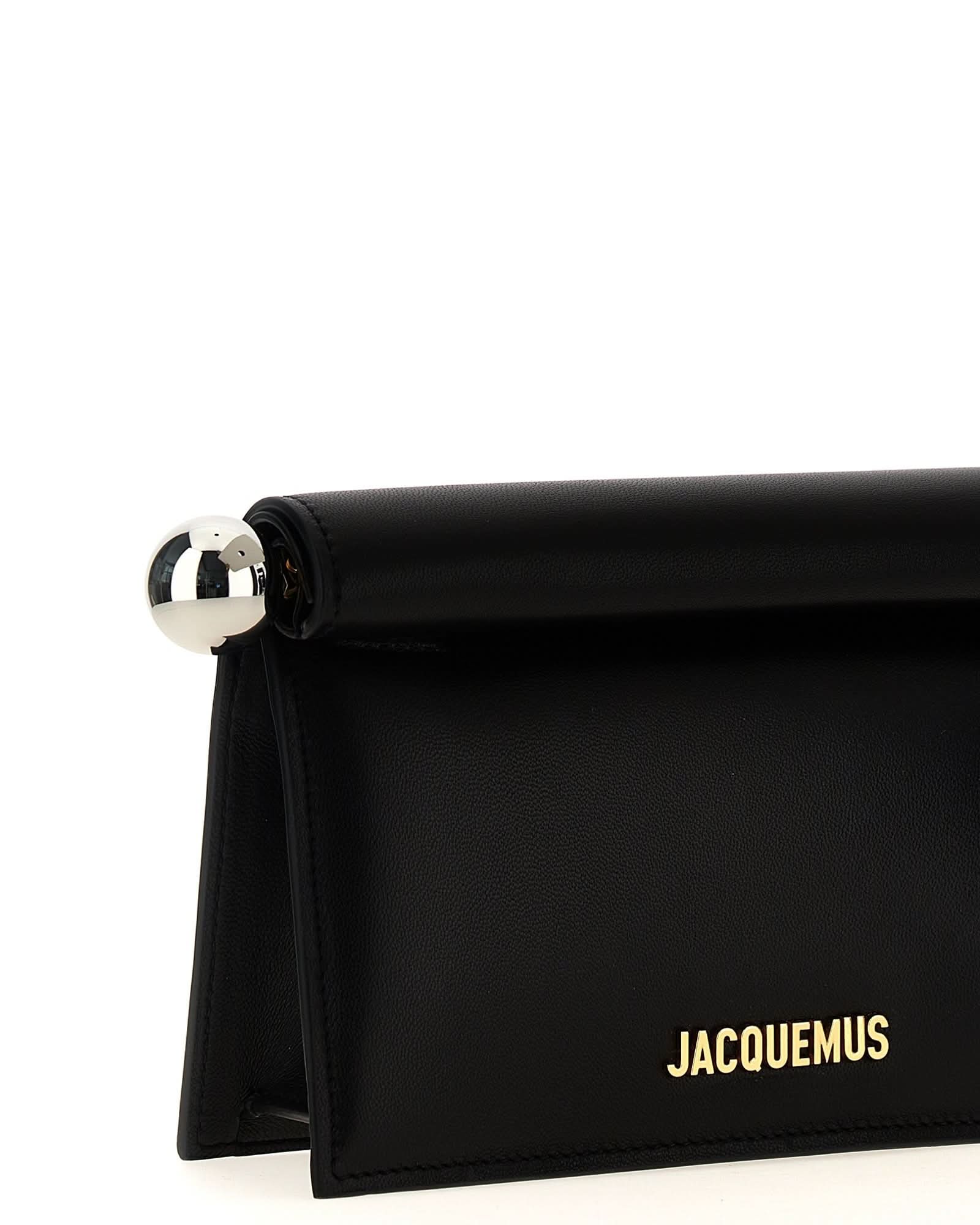 Jacquemus La Petite Pochette Rond Carré Clutch Clutches
