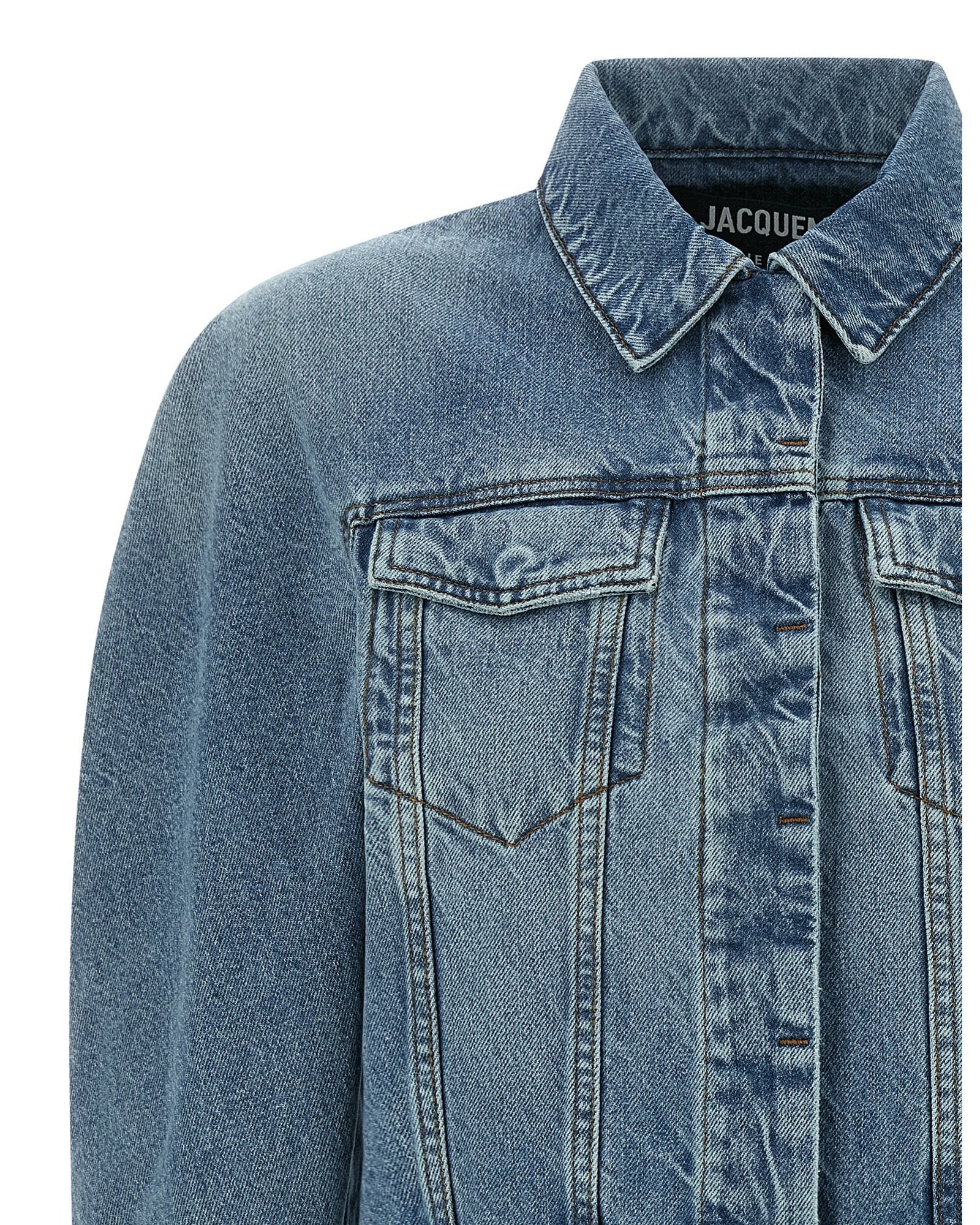 Jacquemus La Veste De Nimes Ovalo Jacket Glam Steals