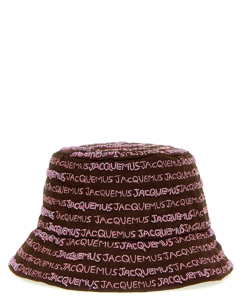 Jacquemus Le Bob Bordado’ Bucket Hat Glam Steals