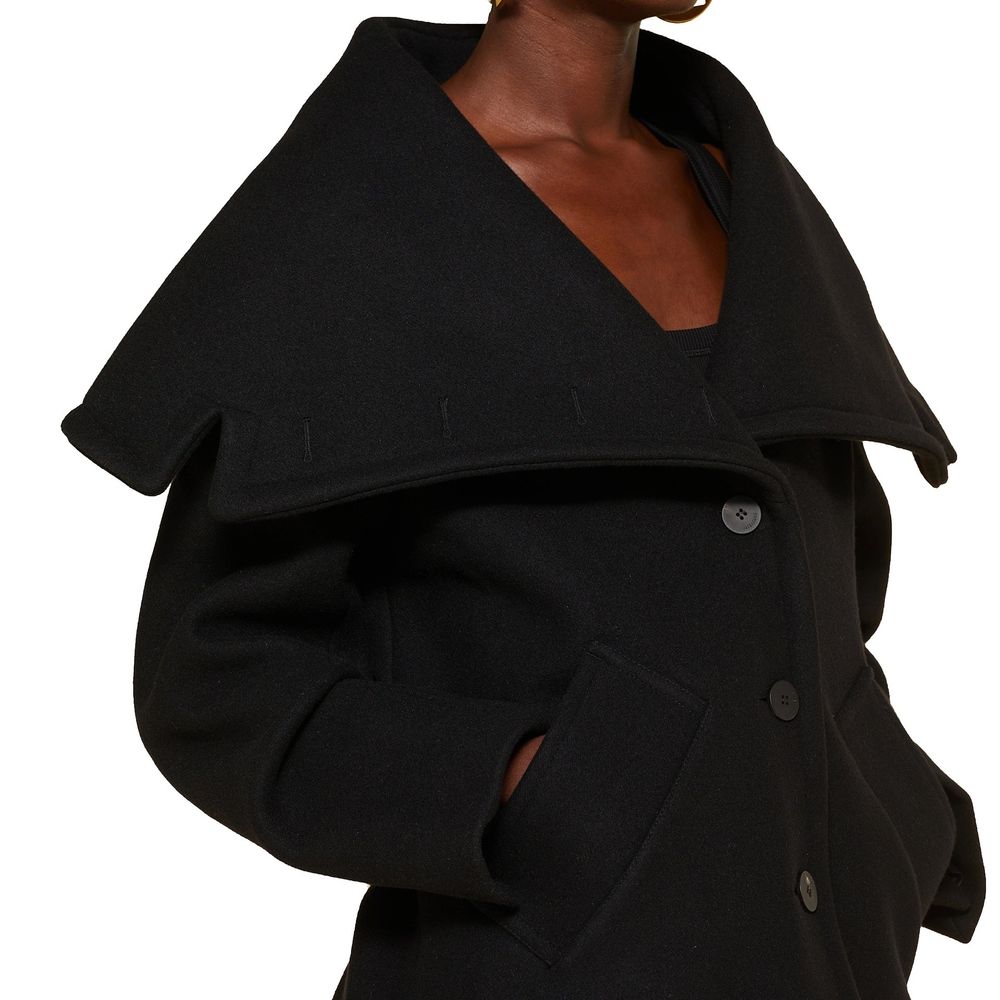 Jacquemus Le Caban Caruso Draped Collar Jacket Glam Steals