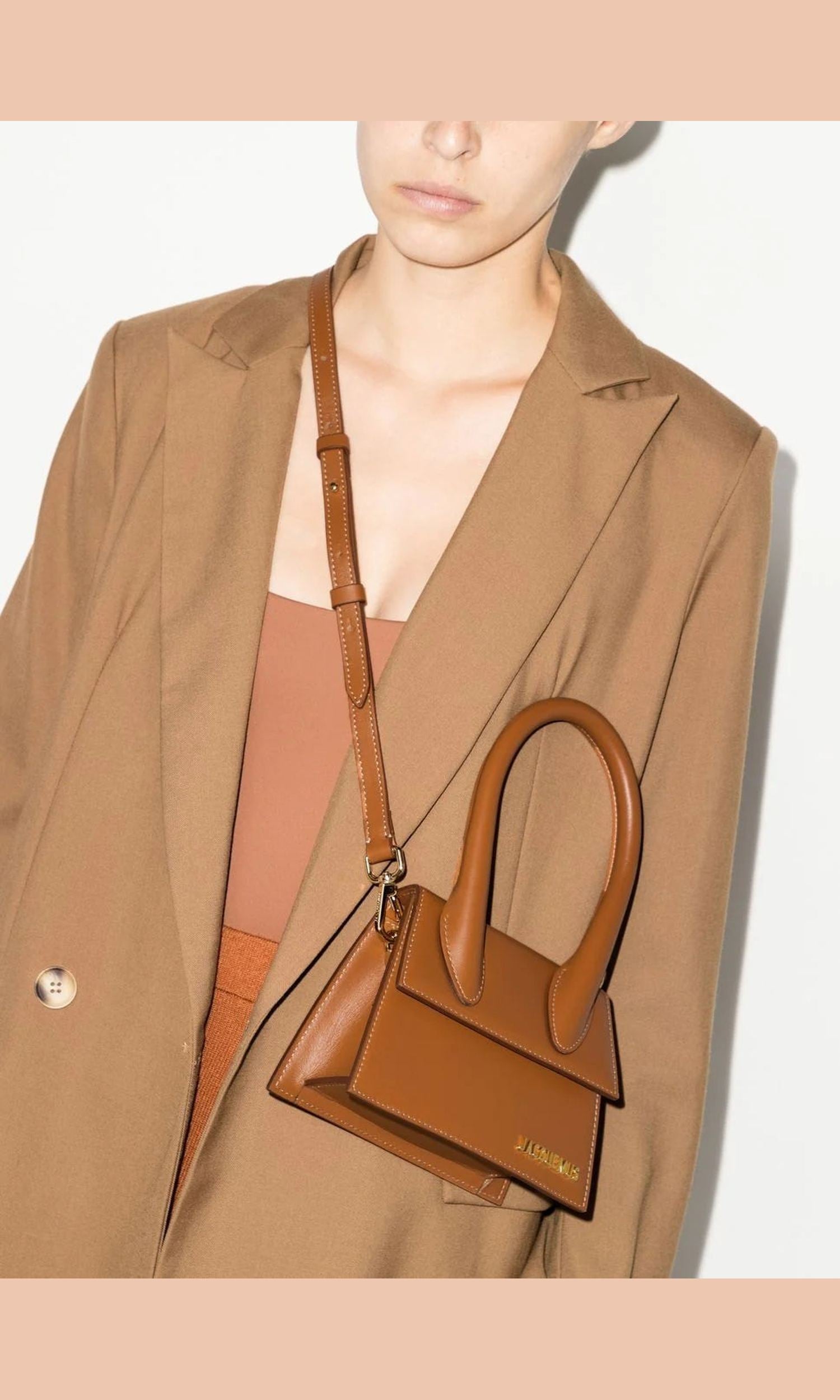 Jacquemus Le Chiquito Moyen Brown Bag Glam Steals