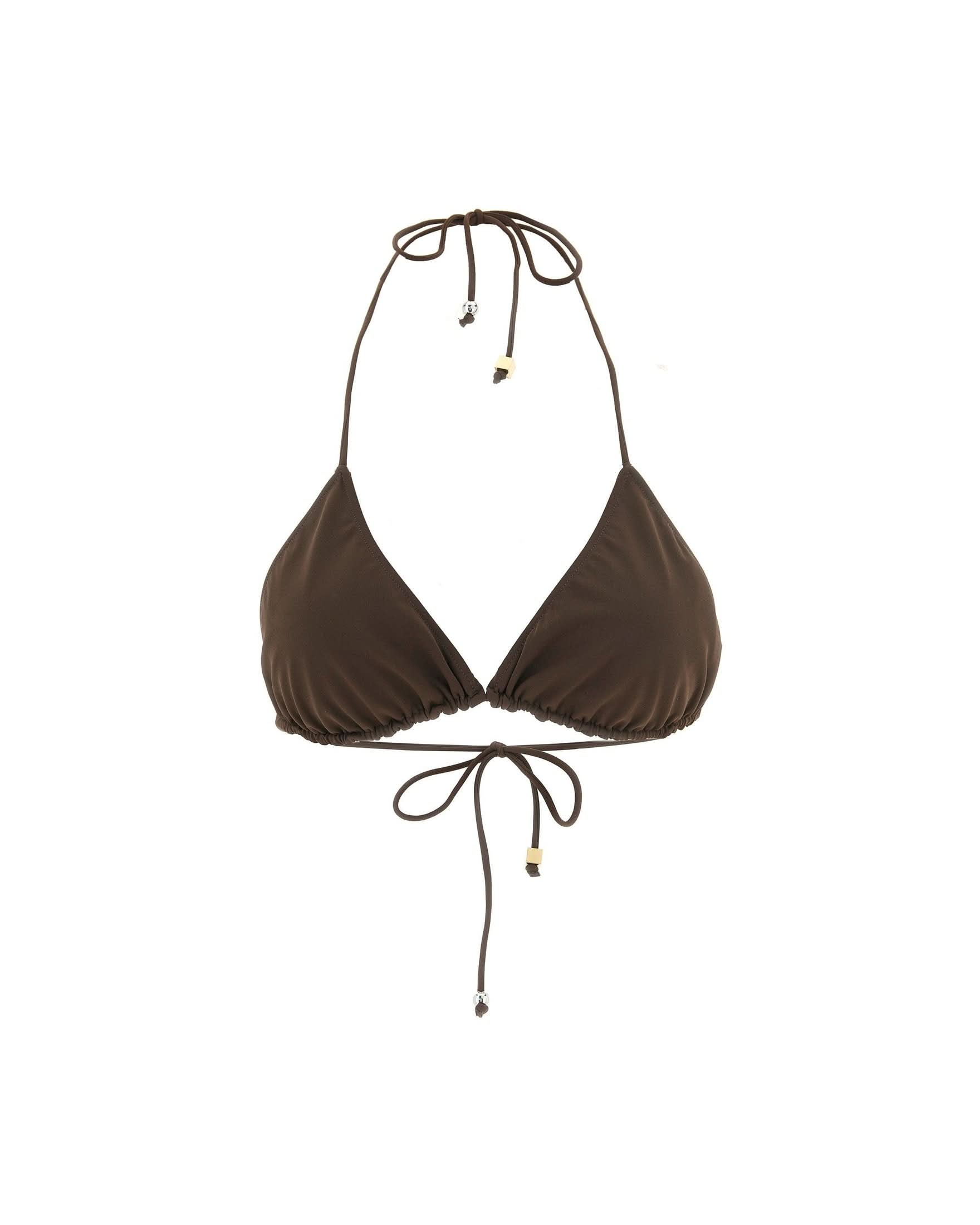 Jacquemus Le Haut De Plage Triangle Bikini Top Glam Steals
