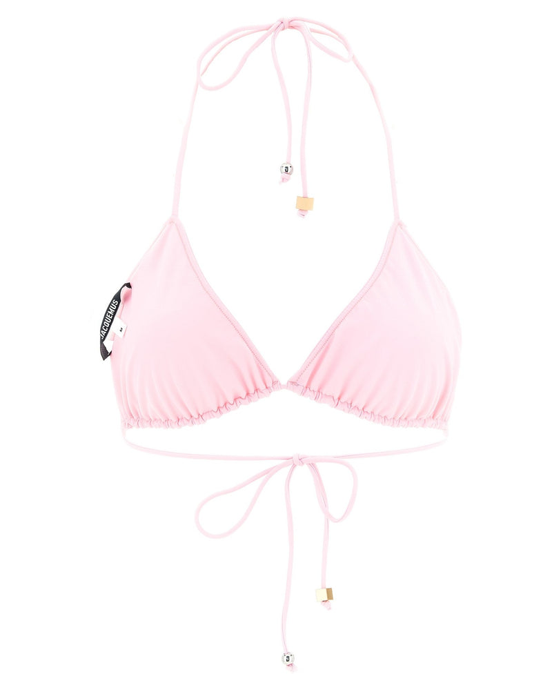 Jacquemus Le Haut De Plage Triangle Bikini Top Glam Steals
