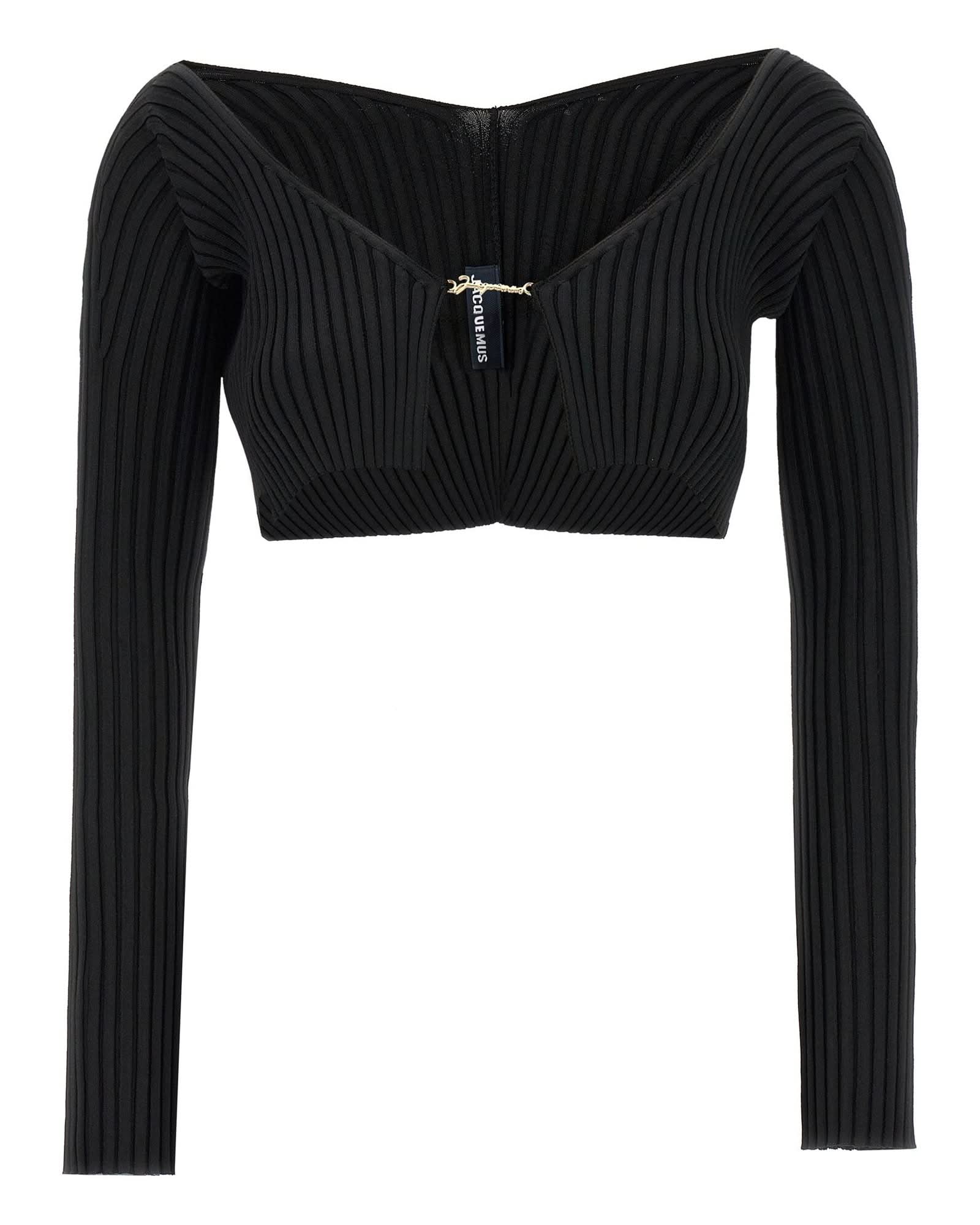 Jacquemus Le Maille Pralu Cropped Cardigan Glam Steals