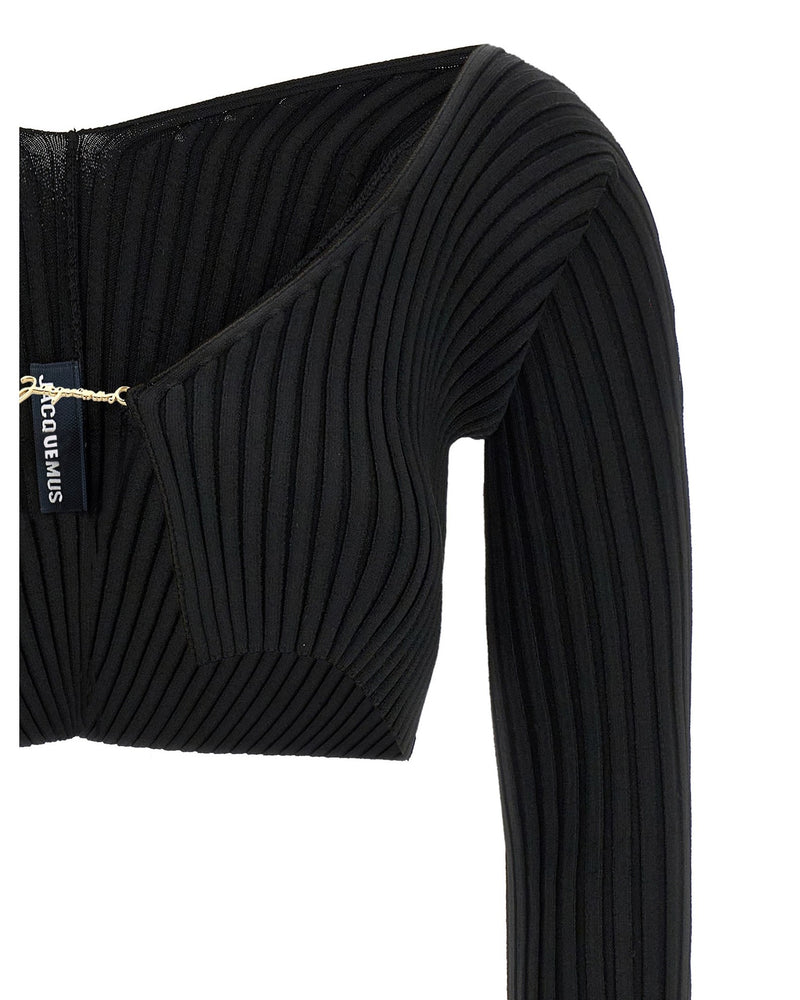 Jacquemus Le Maille Pralu Cropped Cardigan Glam Steals