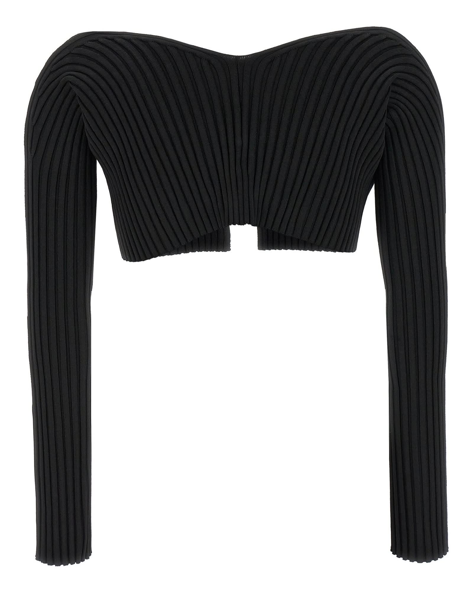 Jacquemus Le Maille Pralu Cropped Cardigan Glam Steals