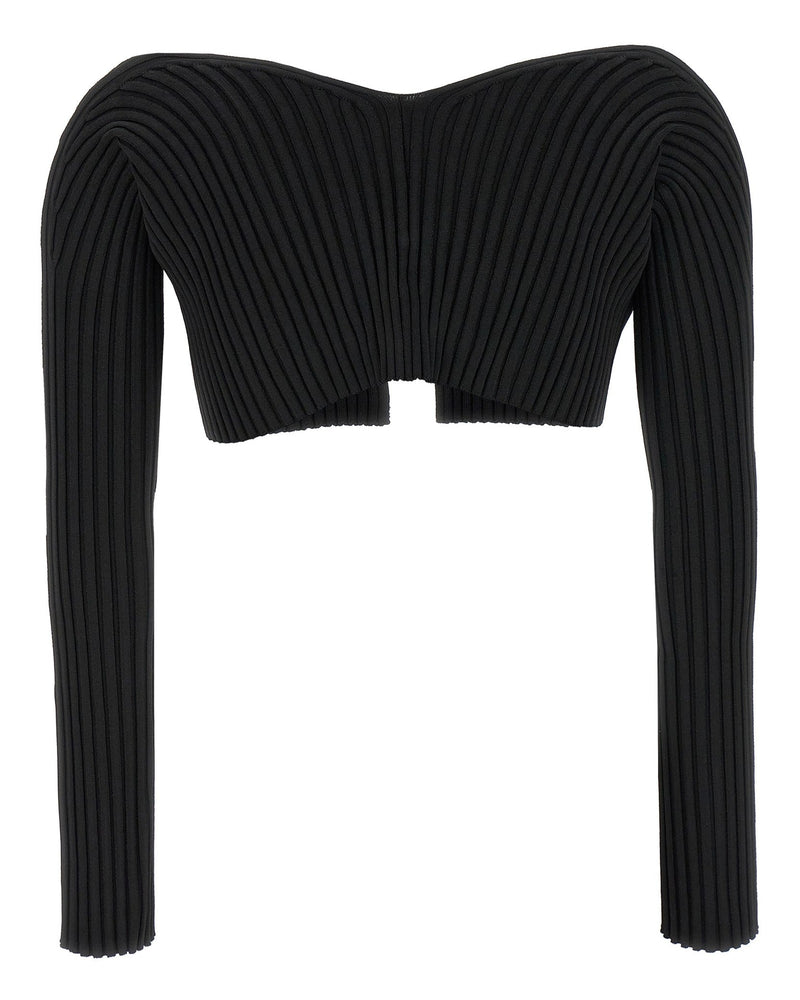 Jacquemus Le Maille Pralu Cropped Cardigan Glam Steals