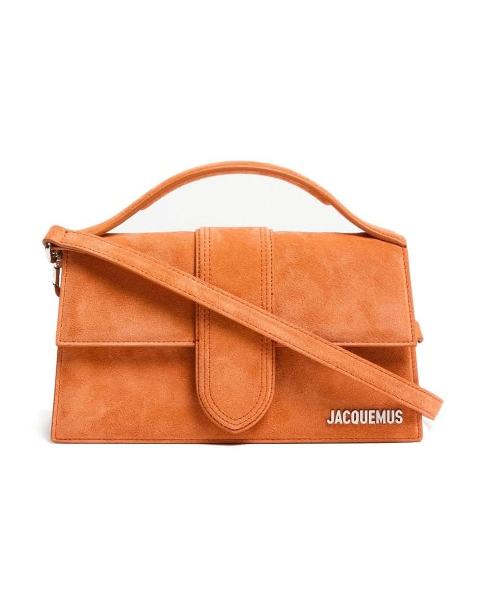Jacquemus Leather Terracotta Le Grand Bambino Handbag Glam Steals