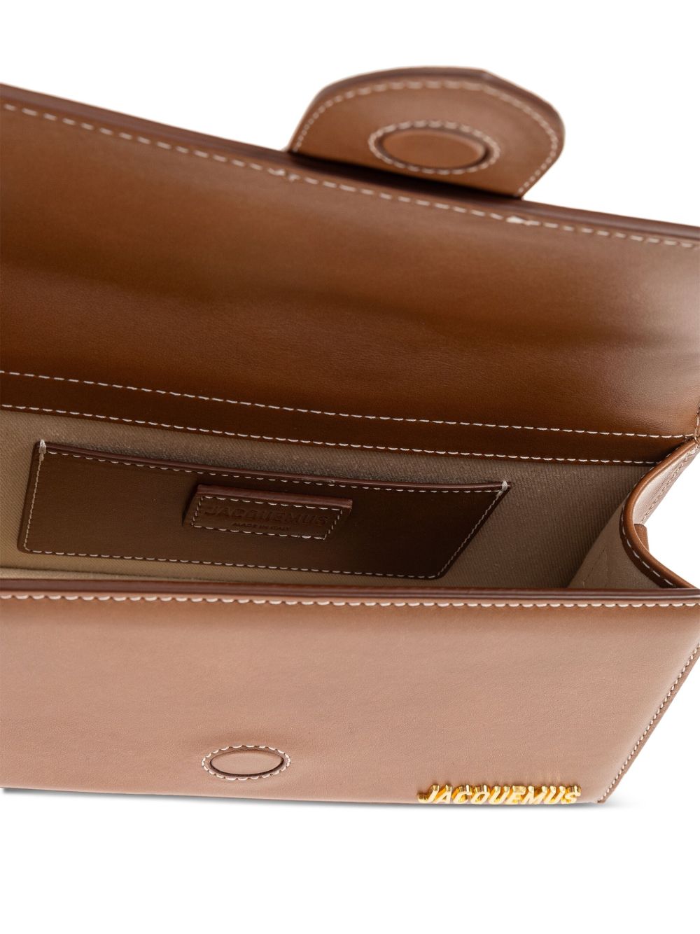Jacquemus Leather The Big Bambino Top Handle Bag Glam Steals