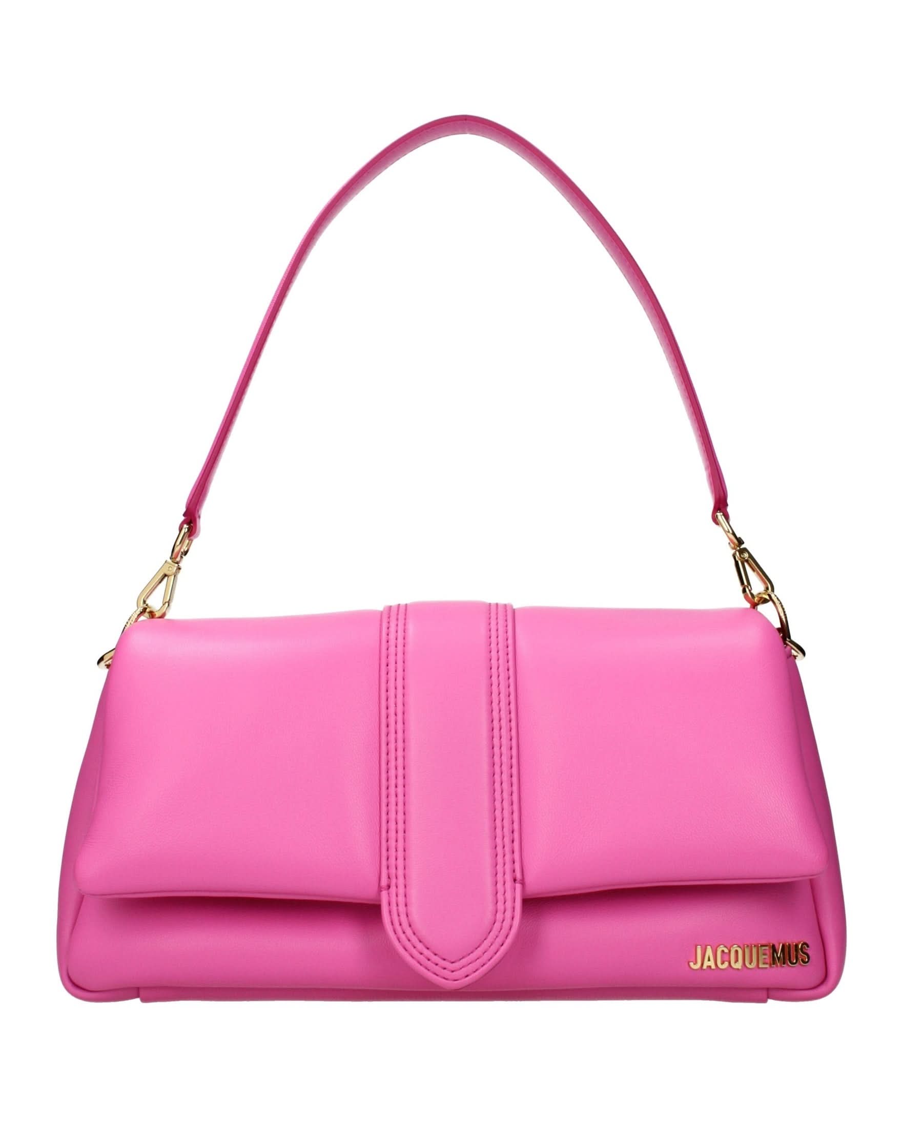 Jacquemus Pink Leather Shoulder Bag Glam Steals