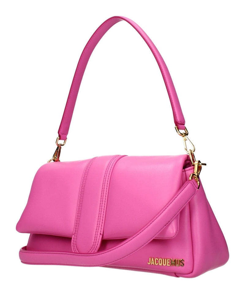 Jacquemus Pink Leather Shoulder Bag Glam Steals