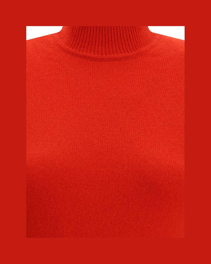 Jacquemus Red Knitted Dress Glam Steals