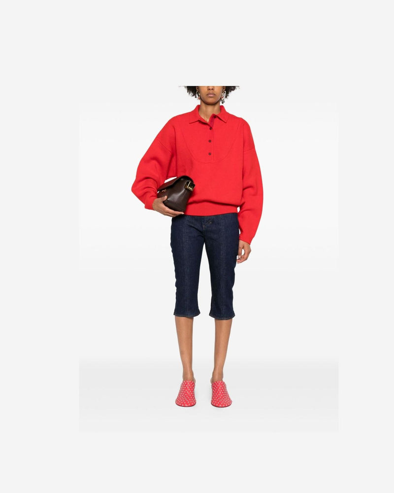 Jacquemus Red T-shirt and Polo Glam Steals