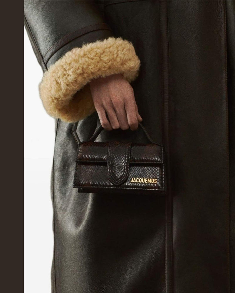 Jacquemus The Big Child Shoulder Bag with Flap Glam Steals