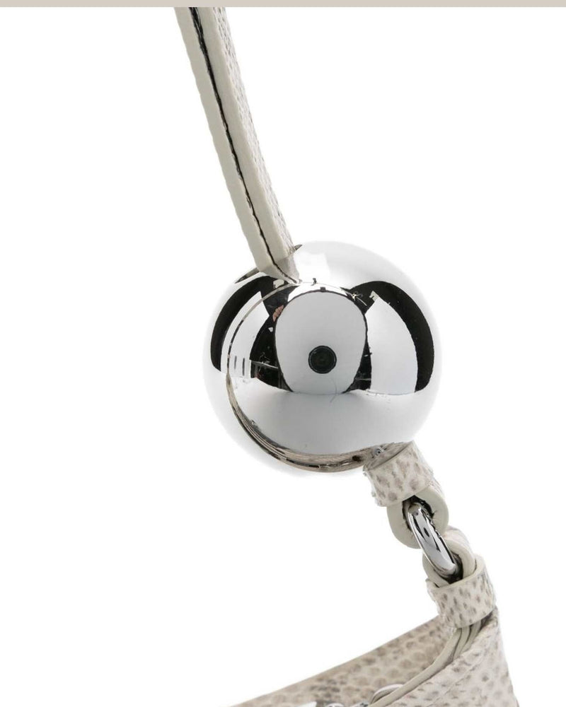 Jacquemus The Bisou Perle Ball Embellished Shoulder Bag Glam Steals