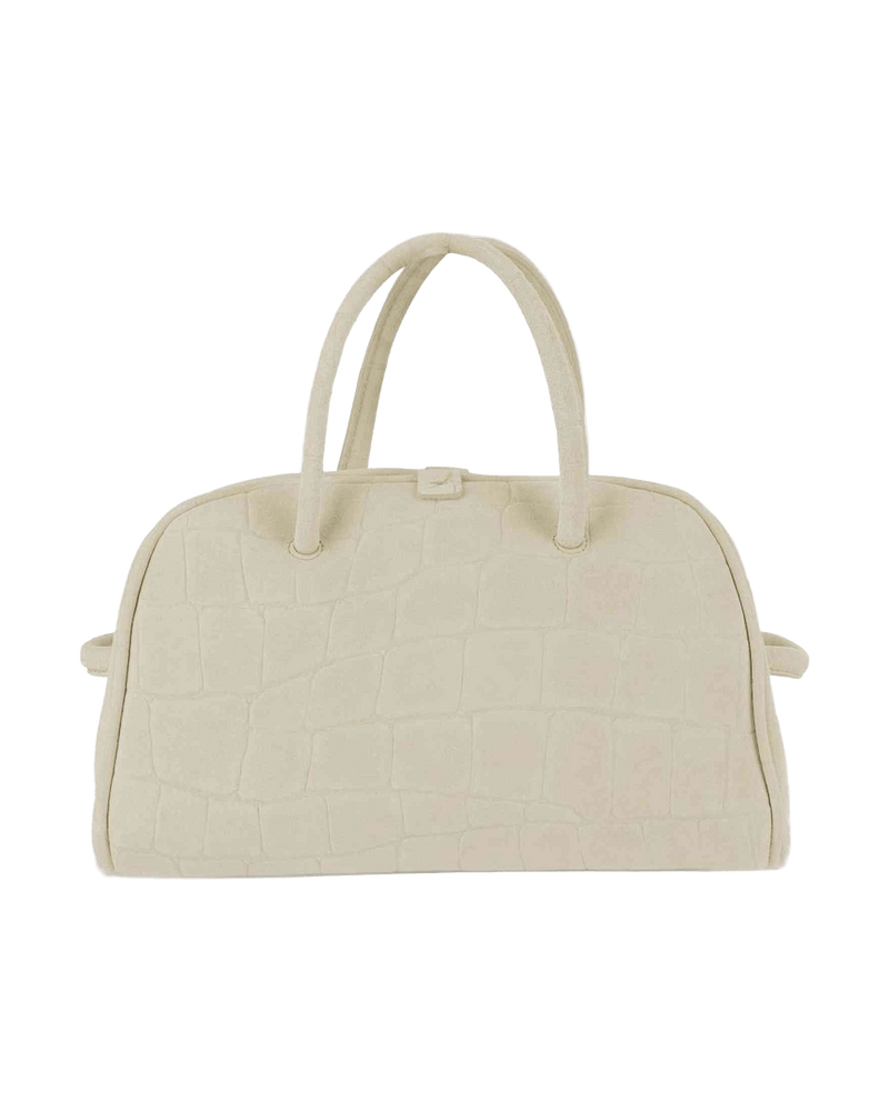 Jacquemus The Small Turismo Crocodile Effect Knotted Shoulder Bag Glam Steals