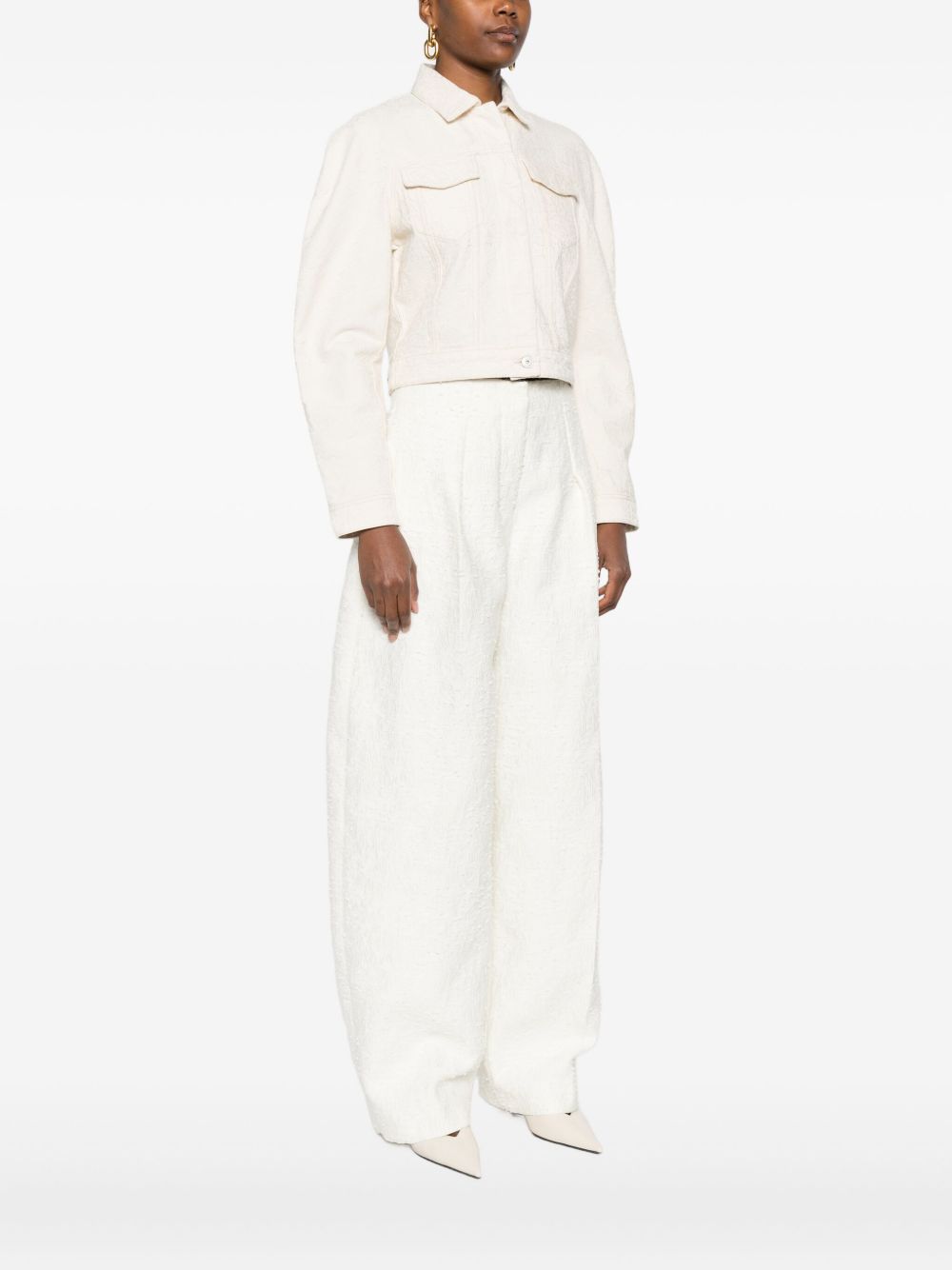 Jacquemus White Coat Glam Steals