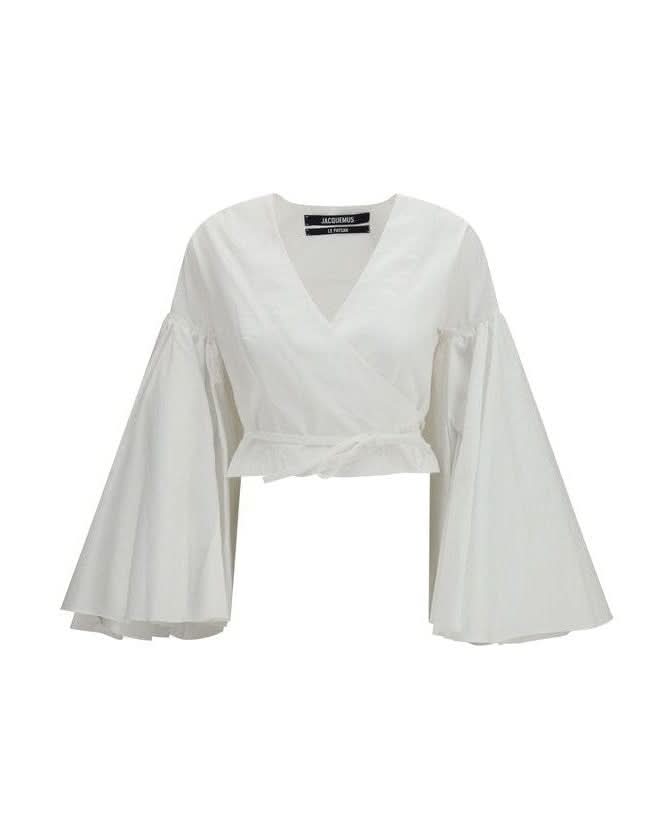 Jacquemus White Cotton Shirt Glam Steals