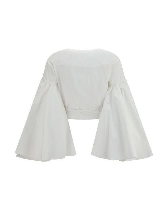 Jacquemus White Cotton Shirt Glam Steals