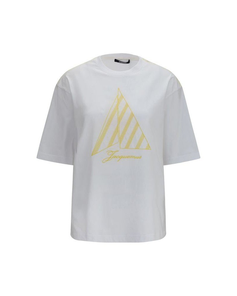 Jacquemus White Cotton T-shirt Glam Steals