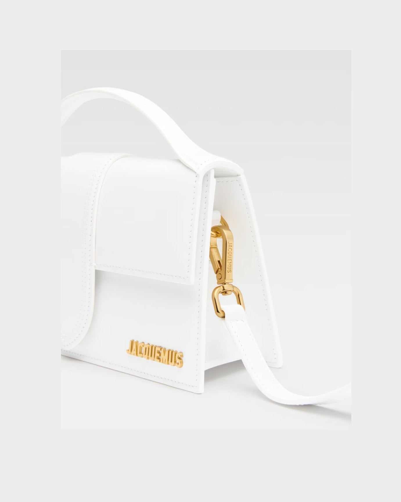 Jacquemus White Le Grand Bambino Bag Glam Steals