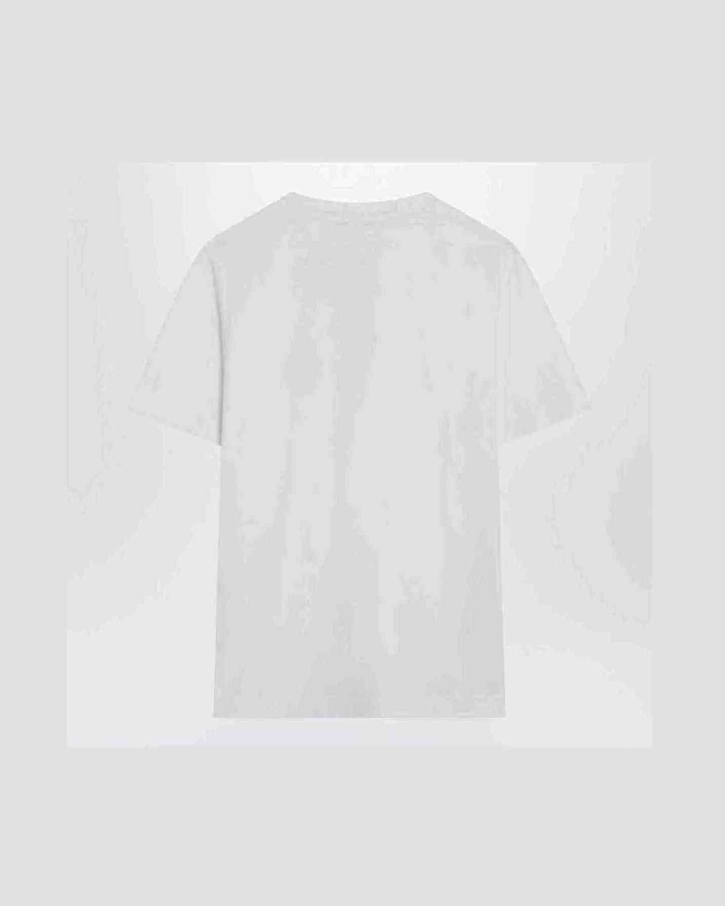 Jacquemus White T-shirt with Logo Patch Glam Steals