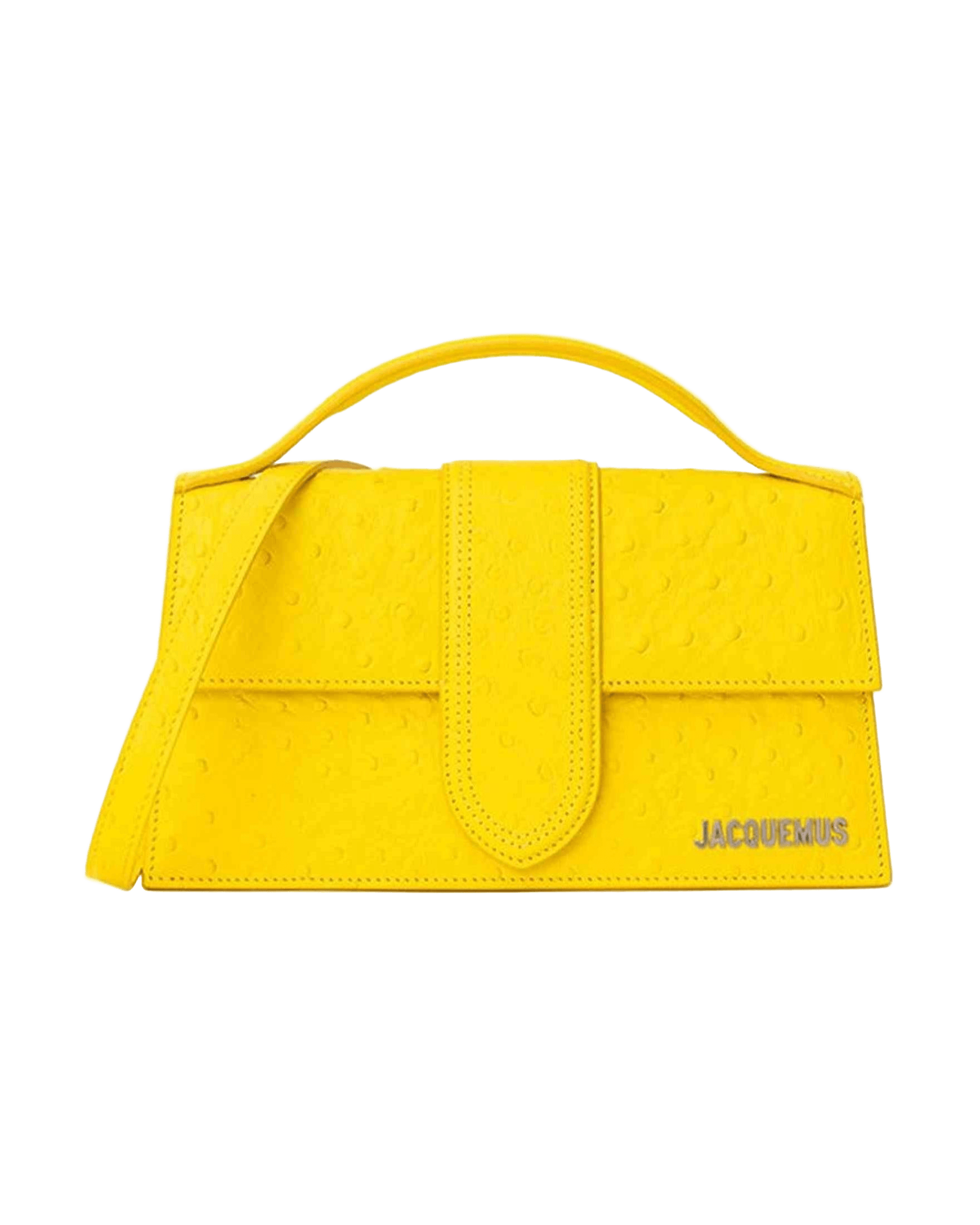 Jacquemus Yellow Leather Handbag Glam Steals