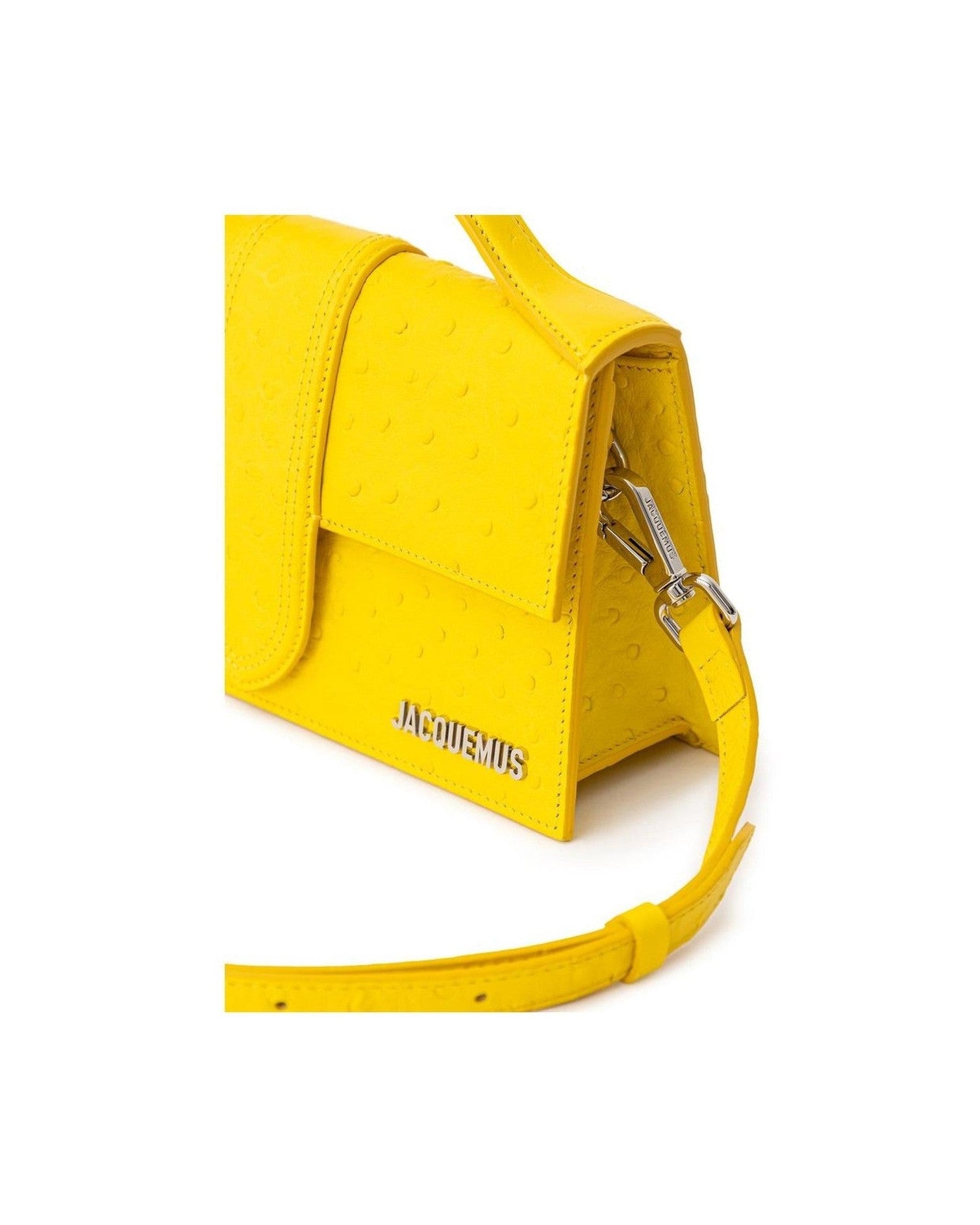 Jacquemus Yellow Leather Handbag Glam Steals