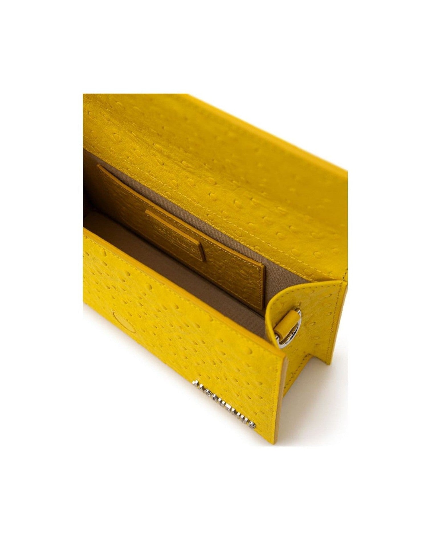 Jacquemus Yellow Leather Handbag Glam Steals