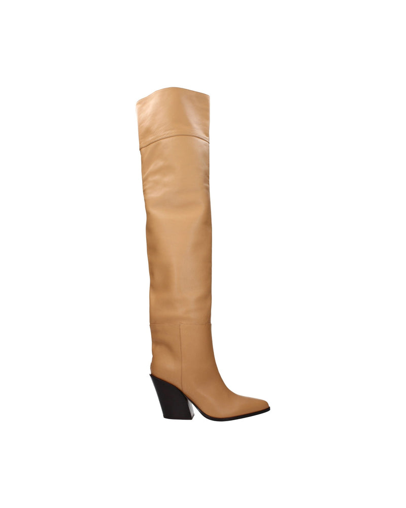 Jimmy Choo Beige Leather Ankle Boots Glam Steals