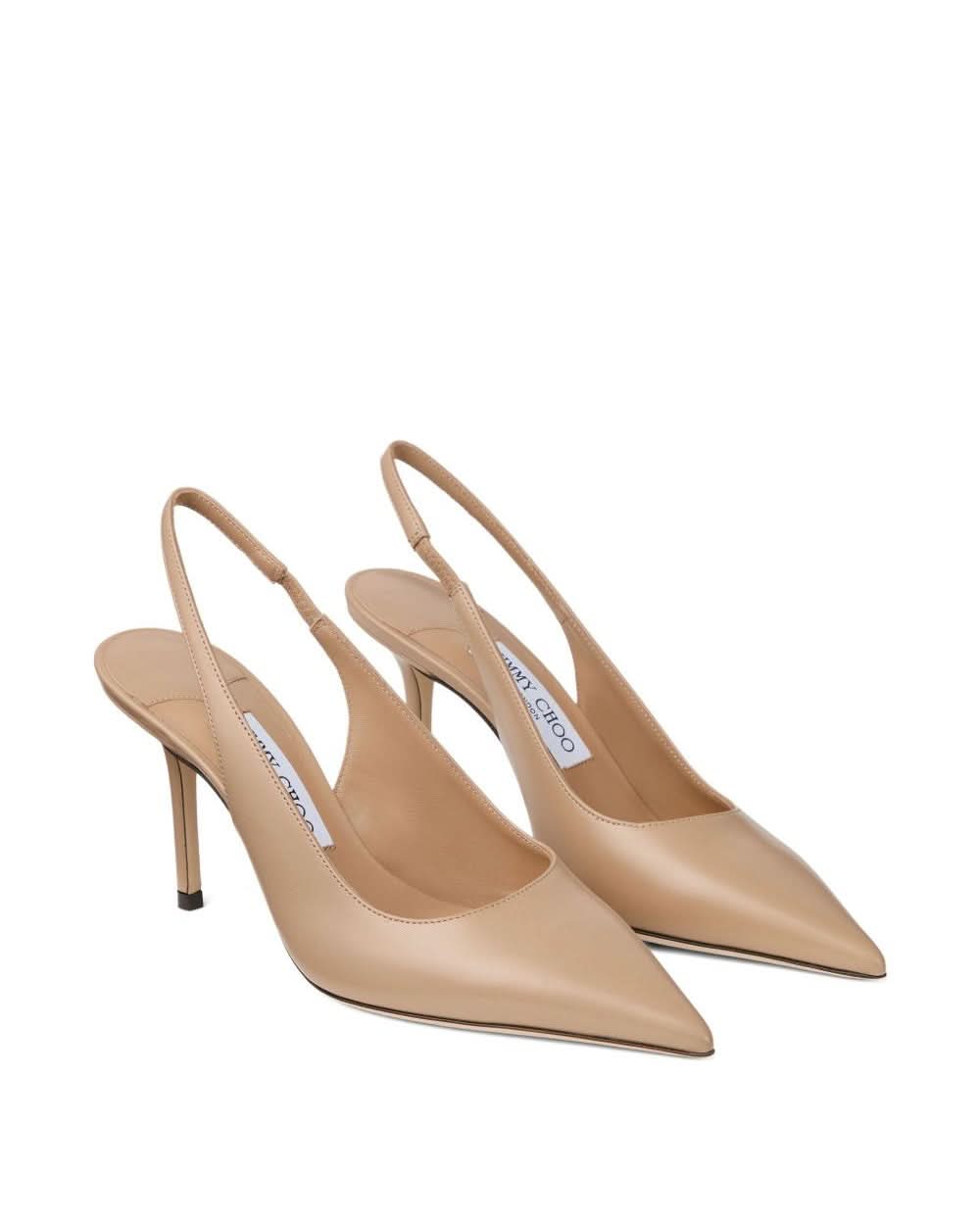 Jimmy Choo Beige with Heel Medium Heel