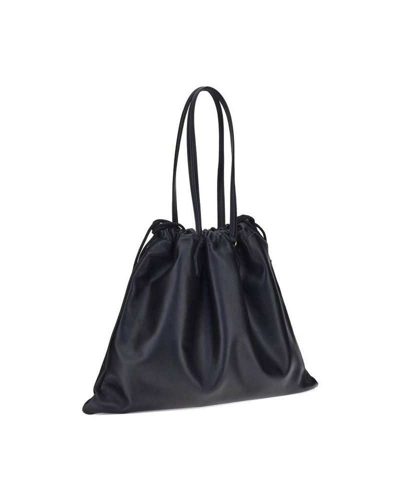 Jimmy Choo Black Calf Leather Bos Taurus Shoulder Bag Glam Steals