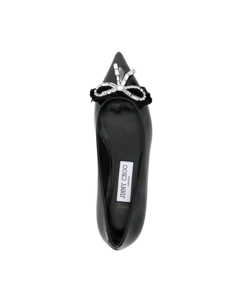 Jimmy Choo Black Flat Shoes Flats