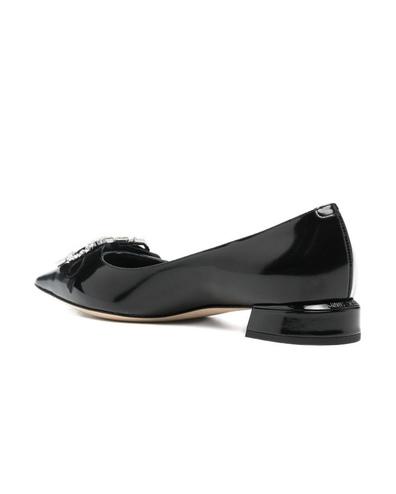 Jimmy Choo Black Flat Shoes Flats