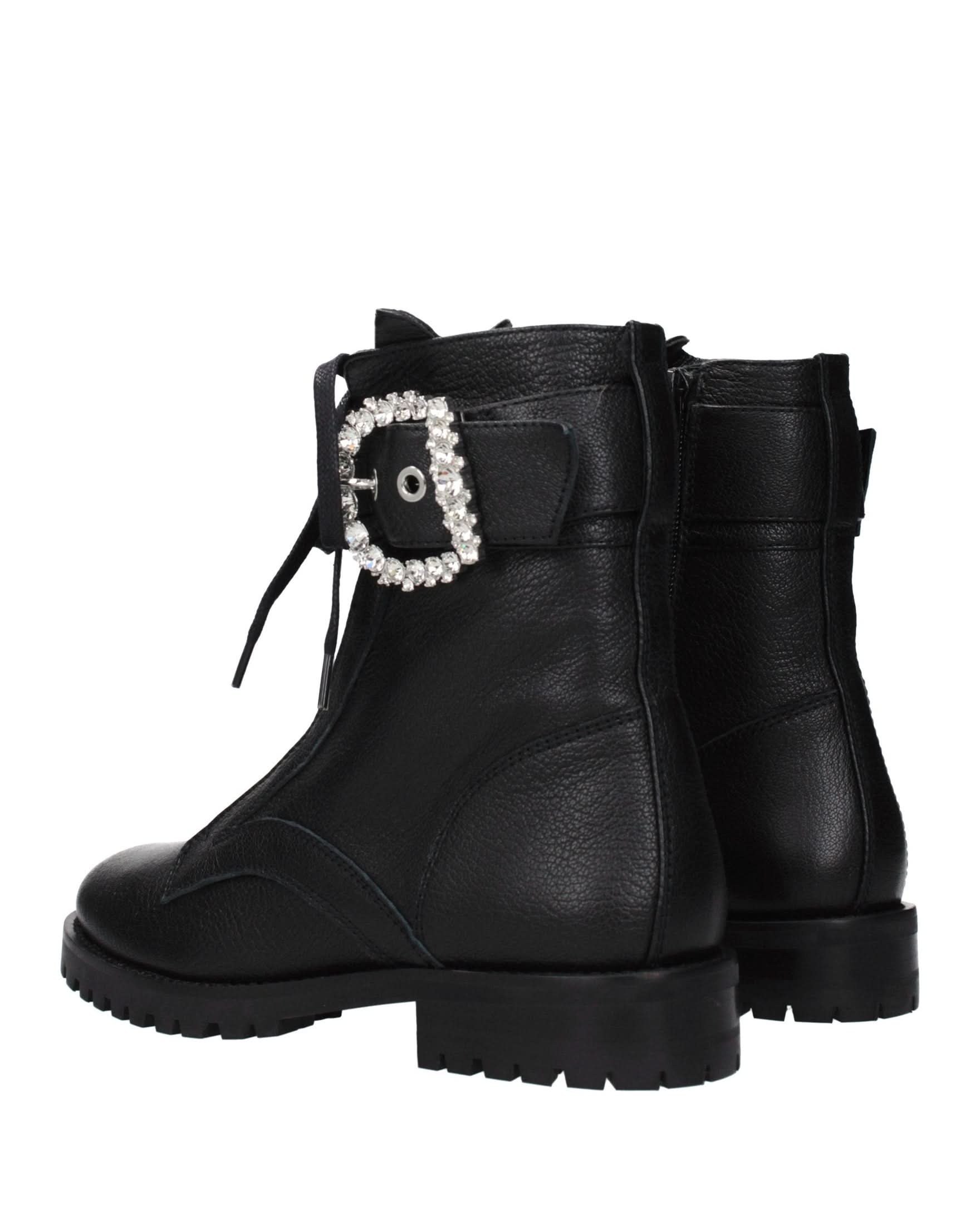 Jimmy Choo Black Leather Ankle Boots Glam Steals