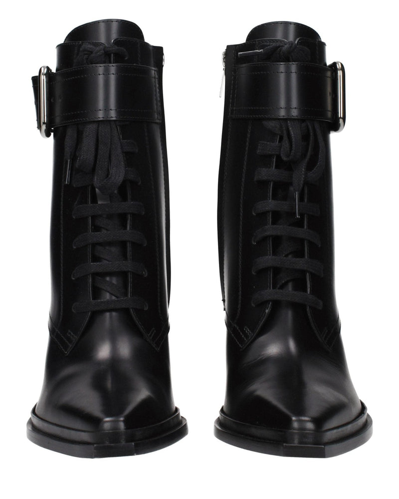 Jimmy Choo Black Leather Ankle Boots Glam Steals